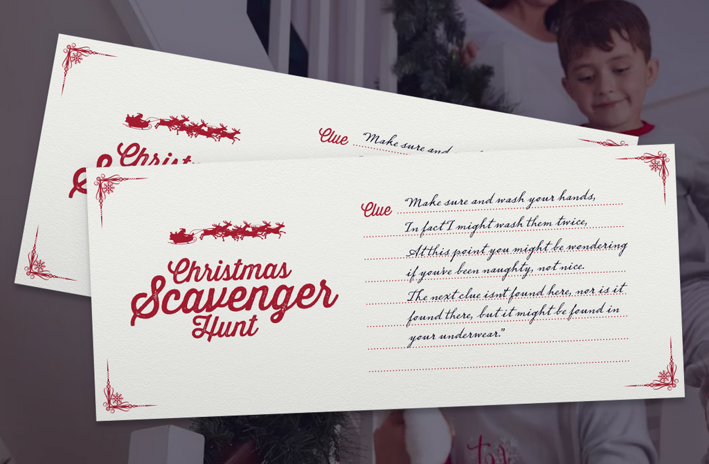 Christmas Scavenger Hunt Template